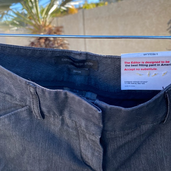 🍓 NWT Express Design Studio Work Dress Pants 0 Regular 🍓 - Picture 2 of 4